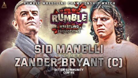 Zander Bryant (C) vs Sid Manelli (Rumble Wrestling Championship)