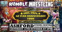 Rumble Wrestling 40 Year Anniversary Tour comes to Ashford, Kent