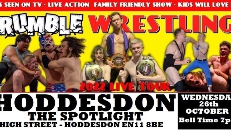 RUMBLE WRESTLING COMES TO HODDESDON