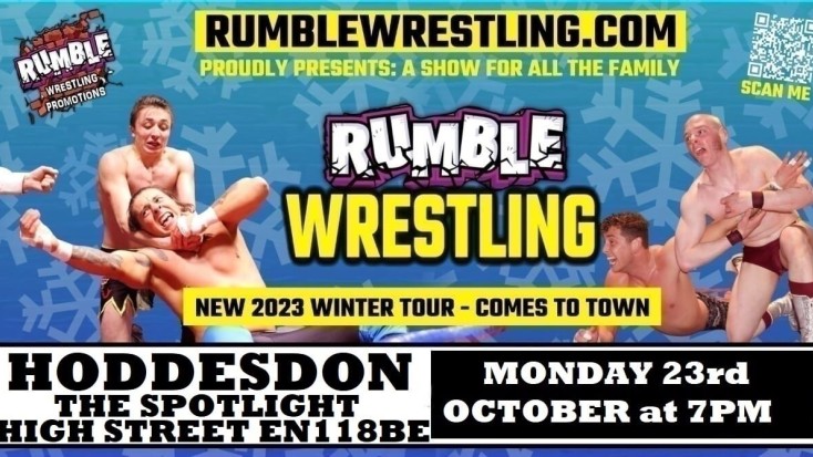 RUMBLE WRESTLING'S HALF TERM HALLOWEEN TOUR HITS HODDESDON