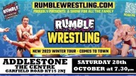 RUMBLE WRESTLING'S HALF TERM HALLOWEEN TOUR HITS ADDLESTONE