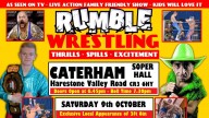 Rumble Wrestling Returns to Caterham