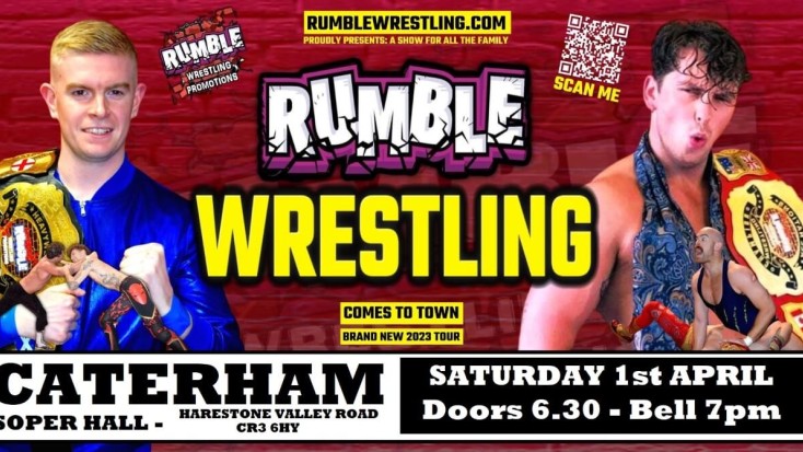Rumble Wrestling returns to Caterham-