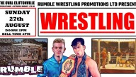 RUMBLE WRESTLING RETURNS TO THE OVAL CLIFTONVILLE - AUGUST SPECTACULAR