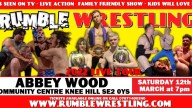 RUMBLE WRESTLING COMES TO ABBEY WOOD