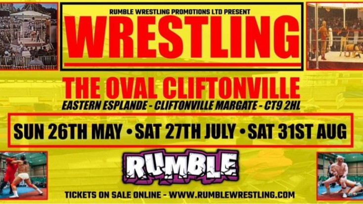 RUMBLE WRESTLING RETURNS TO THE OVAL - AUGUST SHOW