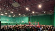 BIG CROWD AS RUMBLE WRESTLING BRING ACTION BACK TO ASHFORD