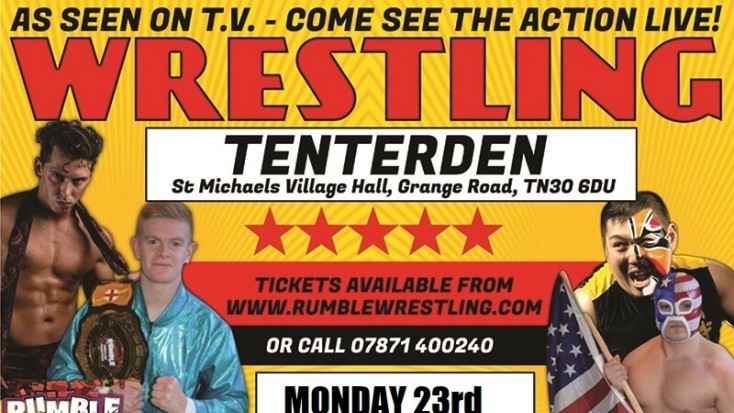 Rumble Wrestling returns to Tenterden