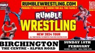 RUMBLE WRESTLING RETURNS TO BIRCHINGTON 2024