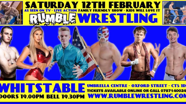 Rumble Wrestling comes to Whitstable