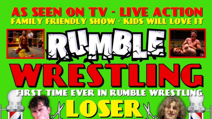 LOSER HAS HIS HEAD SHAVED AT Rumble Wrestling in Kemsley