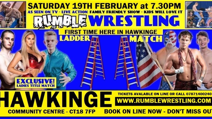 Rumble Wrestling returns to Hawkinge