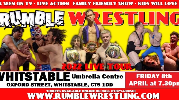 Rumble Wrestling returns to Whitstable