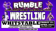 RUMBLE WRESTLING EASTER TOUR 2024 HITS WHITSTABLE