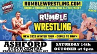 RUMBLE WRESTLING'S WINTER TOUR HITS ASHFORD