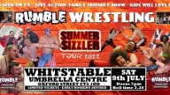 RUMBLE WRESTLING RETURNS TO WHITSTABLE FOR A SUMMER SIZZLER