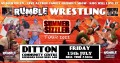 RUMBLE WRESTLING RETURNS TO DITTON FOR A SUMMER SPECIAL